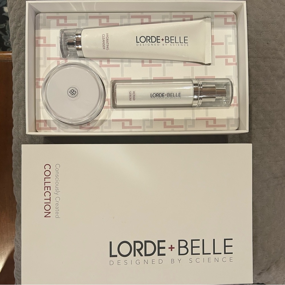 Lorde + Belle Women 3 Step CC Skincare Regimen Set New in Box